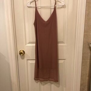 Forever 21 Mauve High Low Dress
